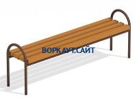 Лавочка парковая МАФ 1603 в Кургане