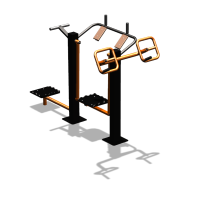 Уличный тренажер "Штурвал Пресс Супертвистер" УТ301 в Кургане