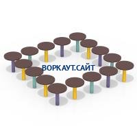 Бум-бревно Квадрат ДСК 3543 в Кургане