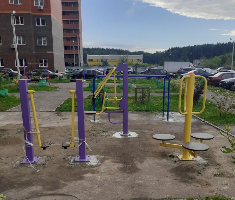 Монтаж спортивного оборудования в Кургане в Кургане