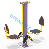 Уличный тренажер "Жим ногами горизонтальный " УТ 003 в Кургане