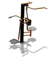 Уличный тренажер "Верхняя тяга Маятник" УТ338 в Кургане