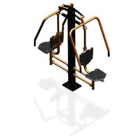 Уличный тренажер  "Жим от груди двойной" УТ204 в Кургане