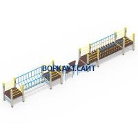 Детский спортивный комплекс Двойной мостик ДСК 3115 в Кургане