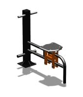 Уличный тренажер "Каталка одинарная" УТ 123 в Кургане