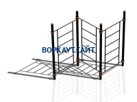 Спортивный комплекс воркаут ВС-80 в Кургане