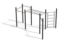 Спортивный комплекс воркаут ВС-117 в Кургане