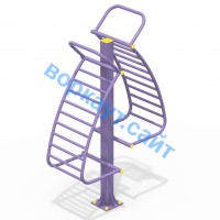 Уличный тренажер для пресса УТ 012 в Кургане