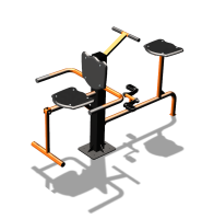 Уличный тренажер "Вело Флекс" УТ346 в Кургане