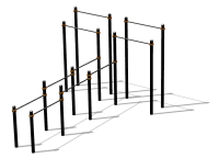 Спортивный комплекс воркаут ВС-127 в Кургане