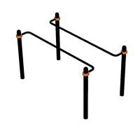 Спортивный комплекс воркаут ВС-180 в Кургане