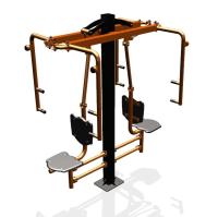 Уличный тренажер "Баттерфляй двойной"   УТ208 в Кургане