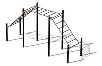 Спортивный комплекс воркаут ВС-192 в Кургане