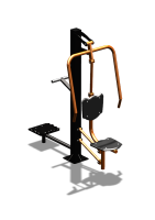 Уличный тренажер "Жим от груди Твистер" УТ328 в Кургане