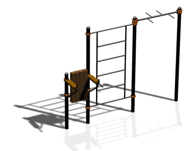 Спортивный комплекс воркаут ВС-142 в Кургане