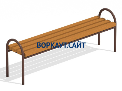 Лавочка парковая МАФ 1603 в Кургане