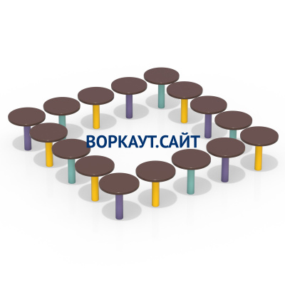 Бум-бревно Квадрат ДСК 3543 в Кургане