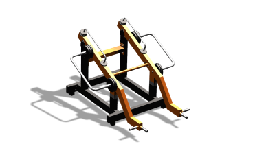 Силовой уличный тренажер  "Становая тяга"  УТ423 в Кургане