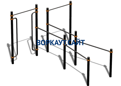 Спортивный комплекс воркаут ВС-197 в Кургане