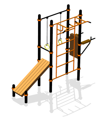 Спортивный комплекс воркаут ВС-78 в Кургане