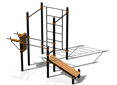 Спортивный комплекс воркаут ВС-82 в Кургане