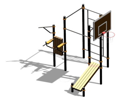 Спортивный комплекс воркаут ВС-94 в Кургане
