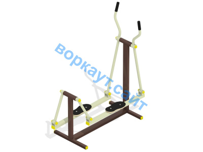 Уличный тренажер "Лыжник" УТ 008 в Кургане