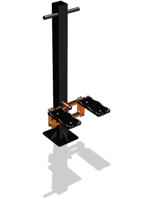 Уличный тренажер "Степпер ручка одинарный" УТ 116 в Кургане