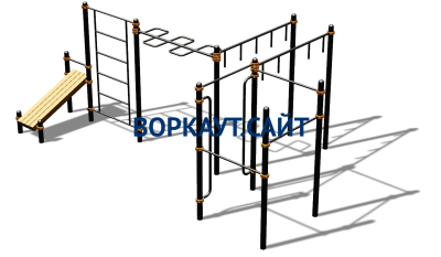 Спортивный комплекс воркаут ВС-195 в Кургане