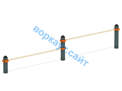 Каскад турников двойной ВС-5 в Кургане