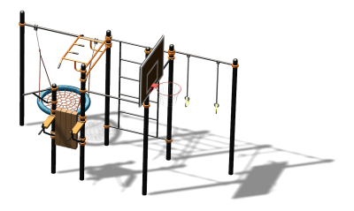 Спортивный комплекс воркаут ВС-104 в Кургане