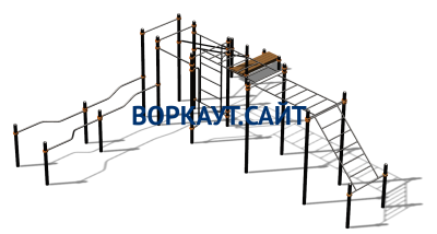 Спортивный комплекс воркаут ВС-199 в Кургане