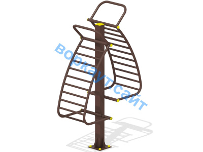 Уличный тренажер для пресса УТ 012 в Кургане