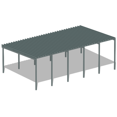Большой теневой навес трибун МАФ 4131 в Кургане