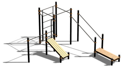 Спортивный комплекс воркаут ВС-198 в Кургане