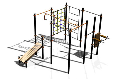 Спортивный комплекс воркаут ВС-79 в Кургане