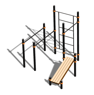 Спортивный комплекс воркаут ВС-98 в Кургане