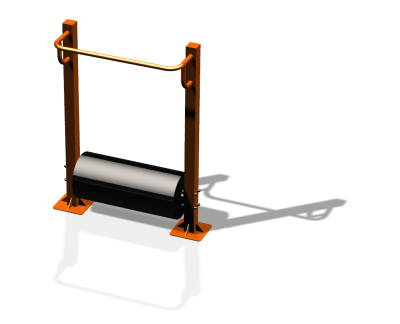 Уличный тренажер "Барабан для бега" УТ124 в Кургане