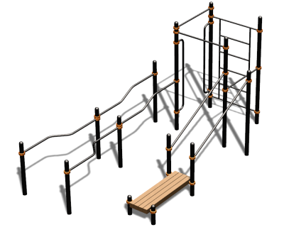 Спортивный комплекс воркаут ВС-194 в Кургане