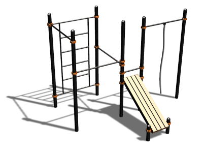Спортивный комплекс воркаут ВС-76 в Кургане