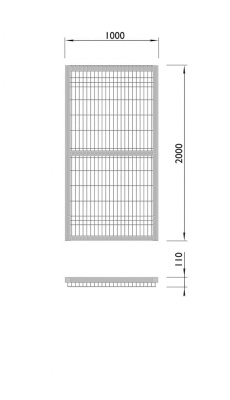 Калитка спортивной площадки МАФ 5105 в Кургане Калитка спортивной площадки МАФ 5105 в Кургане