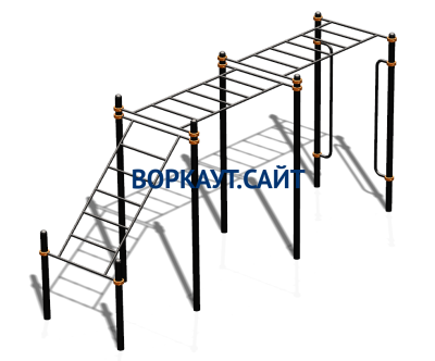 Спортивный комплекс воркаут ВС-190 в Кургане