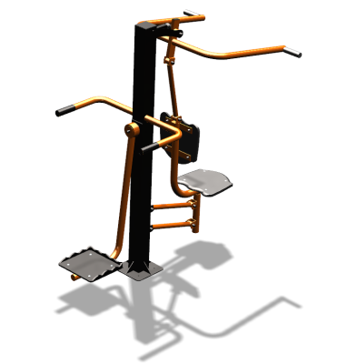 Уличный тренажер "Верхняя тяга Маятник" УТ338 в Кургане