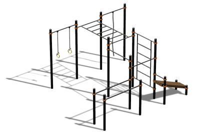 Спортивный комплекс воркаут ВС-89 в Кургане