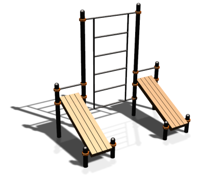 Спортивный комплекс воркаут ВС-128 в Кургане