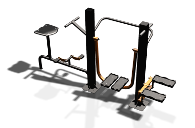 Уличный тренажер "Вело Шагомер Степпер" УТ334 в Кургане