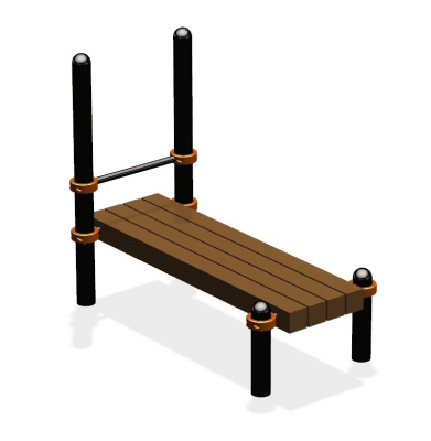 Спортивный комплекс воркаут ВС-62 в Кургане