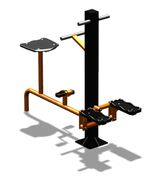 Уличный тренажер "Вело Степпер" УТ319 в Кургане