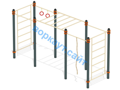 Воркаут комплекс гимнастический  ВС-24 в Кургане