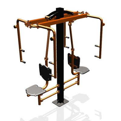 Уличный тренажер "Баттерфляй двойной"   УТ208 в Кургане